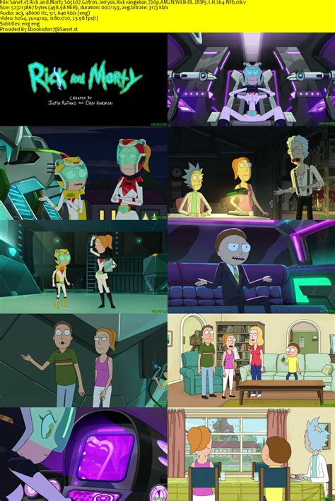rick and morty s05e07 bdscr|Gotron Jerrysis Rickvangelion .